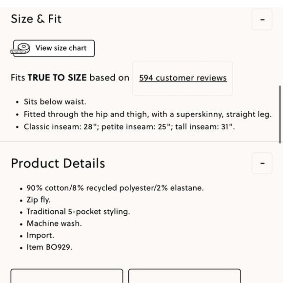 J.Crew 9" mid-rise skinny jean in signature stretch - Picture 2 of 5